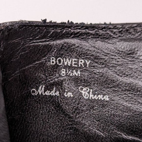 Donald J. Pliner Bowery Chelsea Bootie Whipstitched Calf Leather Black size 8.5 - Picture 14 of 15